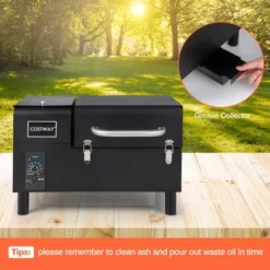 Costway Electric Wood Pellet Grill And Smoker Tabletop W/ Temperature Probe -Garden & Outdoors GUEST 7b917474 5360 46c5 b839 e2dcf6f42a87