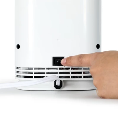 Black & Decker BLACK+DECKER Electric Heater With Digital Controls & LED Display, Remote Control, White 6 Black & Decker BLACK+DECKER Electric Heater With Digital Controls & LED Display, Remote Control, White - Image 4