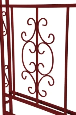 Evergreen Montebello Iron Garden Arbor, Americana Red- 53 X 84 X 23 Inches Fade And Weather Resistant Outdoor Decor 12 Evergreen Montebello Iron Garden Arbor, Americana Red- 53 X 84 X 23 Inches Fade And Weather Resistant Outdoor Decor -Garden & Outdoors GUEST 7d42fb3f 8645 442d 949e b1cb44f228f3