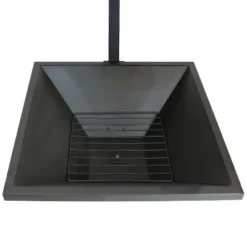 Sunnydaze Decor Sunnydaze Outdoor Backyard Patio Modern Style Steel Wood-Burning Fire Pit Chiminea With Open Sides - 80" - Black -Garden & Outdoors GUEST 7d5ebc3e ac71 4ea2 af22 b67034c608cf