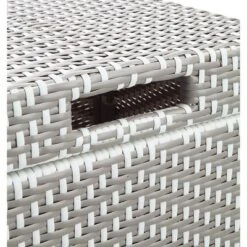 2pc Maksville Contemporary Outdoor Serving Cart & Trash Can - MiBasics -Garden & Outdoors GUEST 7e5ad2ec 4f09 42f0 ae28 8595639db1ec