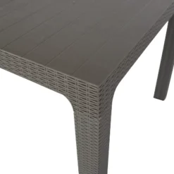 Lucca 5pc Dining Set With Cushions - Gray/Beige - DUKAP -Garden & Outdoors GUEST 7fefa0d3 cba6 43bd 92fa 39e44548f6f2