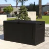 Flash Furniture 120 Gallon Plastic Deck Box - Outdoor Waterproof Storage Box For Patio Cushions, Garden Tools And Pool Toys -Garden & Outdoors GUEST 8056ea47 2132 4dfb 9536 54c21cd9fcca