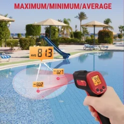 ThermoPro TP30W Digital Infrared Thermometer Gun Non Contact Laser Temperature Gun For Pizza Oven, Grill Swimming Pool, Construction And More -Garden & Outdoors GUEST 820be6f0 ba80 4ba3 a50d ac7a55809f39