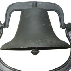Yard Tuff YTF-22LB Large Decorative Collectible Cast Iron Metal Farm Dinner Bell