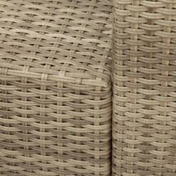 5pc Wicker Patio Seating Set With Cushions - Brown/Beige - GODEER -Garden & Outdoors GUEST 82a5ef2e 7199 476c 83c3 5e1f404c27a7