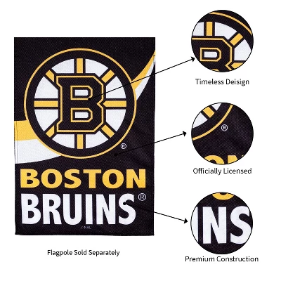 Evergreen Flag, DS New Burlap, Garden, Boston Bruins 6 Evergreen Flag, DS New Burlap, Garden, Boston Bruins - Image 4