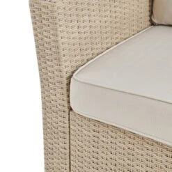 All-Weather Wicker Canaan Outdoor Sofa With Cushions Brown - Alaterre Furniture -Garden & Outdoors GUEST 89b4f076 d20e 4b77 897b b5afafc455c6