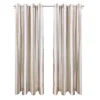 Commonwealth Seascapes Stripes Light Filtering Satiny Look Provide Privacy Grommet Outdoor Panel Pair Linen -Garden & Outdoors GUEST 8b4f324e 3920 4a65 b9d2 5f3ec3d54121