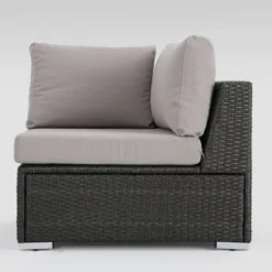 Santa Rosa 8pc Wicker Sectional Sofa Set - Gray/Silver - Christopher Knight Home -Garden & Outdoors GUEST 8c1e1551 3245 4609 8355 d6e8d7b13525