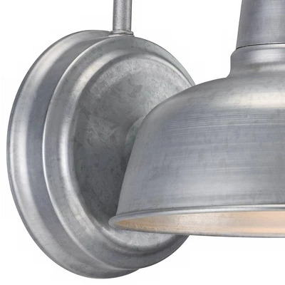 John Timberland Rustic Outdoor Wall Light Fixture Urban Barn Galvanized 11 1/4" Sconce For House Farmhouse Deck Porch Patio 5 John Timberland Rustic Outdoor Wall Light Fixture Urban Barn Galvanized 11 1/4" Sconce For House Farmhouse Deck Porch Patio - Image 3