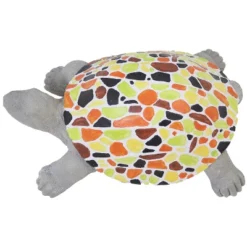 Sunnydaze Decor Sunnydaze 10.5" Mildred The Magnanimous Mosaic Polystone Turtle Statue With Hand-Painted Shell 13 Sunnydaze Decor Sunnydaze 10.5" Mildred The Magnanimous Mosaic Polystone Turtle Statue With Hand-Painted Shell -Garden & Outdoors GUEST 8e200d4a 7d6c 4db1 9604 80a00615fe47