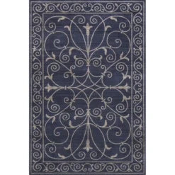 NuLOOM Chara Traditional Vines Machines Washable Indoor/Outdoor Patio Area Rug 27 NuLOOM Chara Traditional Vines Machines Washable Indoor/Outdoor Patio Area Rug -Garden & Outdoors GUEST 8ebf12db cda5 490d af72 f6e50eae25d5