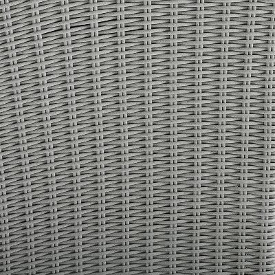 Bradenton 3pc Wicker Loveseat Set With Fire Table - Gray - Crosley 12 Bradenton 3pc Wicker Loveseat Set With Fire Table - Gray - Crosley - Image 10