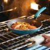 Rachael Ray Cook + Create Aluminum Nonstick Frying Pan 10" Agave Blue