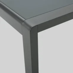 Cape Coral 5pc Aluminum Sofa Set With Cushions - Dark Gray - Christopher Knight Home -Garden & Outdoors GUEST 92bf8186 1919 4bcf 9e3a 77f229892e4c