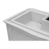 Good Ideas Savannah Colonial Style 42 Gallon Rain Saver Barrel With Self-Draining Garden Planter And Brass Spigots, Light Gray -Garden & Outdoors GUEST 9315f5f5 a314 49c3 9e42 bc843e7d6e9a