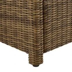 Bradenton Outdoor Wicker Ottoman - Crosley -Garden & Outdoors GUEST 9370d717 1308 49bb a3b3 f0753a83b9b7