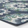 5'3" X 7' Medallion Outdoor Rug Navy/Green - Christopher Knight Home -Garden & Outdoors GUEST 9604e3ca ae7c 4e55 bd57 a1522aaba917
