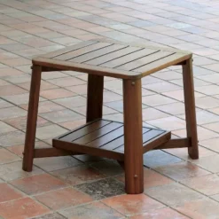 Westlake 3pc Wood Patio Chat Set With Cushion - Red Brick - Cambridge Casual -Garden & Outdoors GUEST 968b0b35 438f 4a6b bc55 1cd5aac37a50