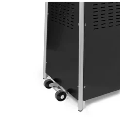 Casafield Outdoor Patio Heater With Dancing Flame And Wheels, Uses Standard 20lb LP Propane Gas Tank -Garden & Outdoors GUEST 9739ba42 54b3 4a95 b78e 7941429462b8