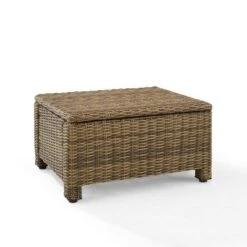 Bradenton Outdoor Wicker Ottoman - Crosley -Garden & Outdoors GUEST 9955ef4b 721a 4c35 873e d93c83b2cf2e