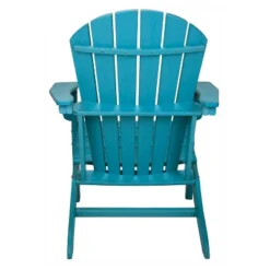 Leisure Classics UV Protected HDPE Indoor Outdoor Adirondack Lounge Patio Porch Deck Chair, Turquoise -Garden & Outdoors GUEST 9a20c8e0 3245 4bcb 8d8d cfb6fc89a63c