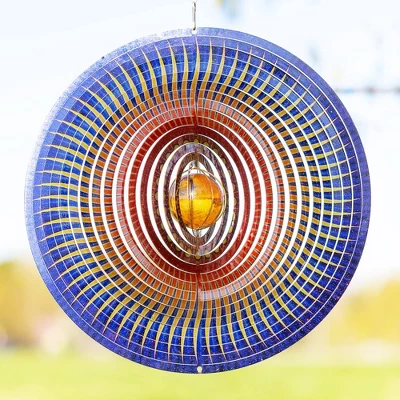 VP Home Kinetic 3D Metal Outdoor Garden Decor Wind Spinner, Multicolored 5 VP Home Kinetic 3D Metal Outdoor Garden Decor Wind Spinner, Multicolored - Image 3
