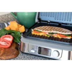 Cuisinart Griddler 5 - Stainless Steel - GR-5BP1 -Garden & Outdoors GUEST 9da80a08 f3c5 493b 858f 9fbc53b77cae