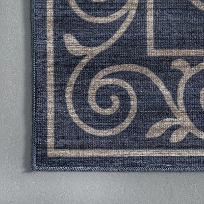 NuLOOM Chara Traditional Vines Machines Washable Indoor/Outdoor Patio Area Rug 6 NuLOOM Chara Traditional Vines Machines Washable Indoor/Outdoor Patio Area Rug - Image 4