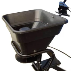 Field Tuff 12V 80 Pound Capacity Grass Seed Fertilizer Spreader With Hitch Mount Receiver And Rain Protector For ATV, UTV, Or Utility Tractor -Garden & Outdoors GUEST 9fa6723e 1f36 4e98 8ae5 7f47f57d44ba