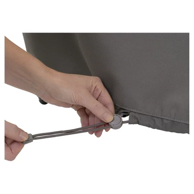 Ravenna Patio Loveseat Cover-76" X 32.5" X 33" - Dark Taupe - Classic Accessories 10 Ravenna Patio Loveseat Cover-76" X 32.5" X 33" - Dark Taupe - Classic Accessories - Image 8