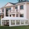 Outsunny 13' X 26' Event Tent & Party Pavilion, Removable Sidewalls, Zipper Doors, Extra Large Steel Frame, Stylish Windows, Wedding White -Garden & Outdoors GUEST a196de86 1355 4d3c 9877 dfa72a336597