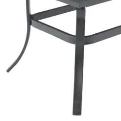 4pc Dahlia Outdoor Steel Sofa Set Taupe/Matte Black - Crosley -Garden & Outdoors GUEST a287dff6 27e8 4a65 aee9 76d4c99c0282