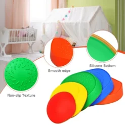 Costway 5pcs Kids Balance Stepping Stones Indoor & Outdoor Coordination & Balance Toy -Garden & Outdoors GUEST a4b15577 f35b 478d b751 3767c1a77de8