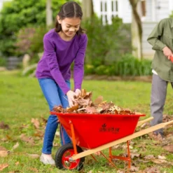 HearthSong Grow With Me Child's Wheelbarrow -Garden & Outdoors GUEST a7dfdf94 b9b3 4aa2 8de7 d9ee766d3bae