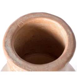 Vintiquewise Beige Outdoor Clay Chimney Outdoor Fireplace Sun Design Charcoal Burning Fire Pit With Sturdy Metal Stand, Barbecue, Family Gathering -Garden & Outdoors GUEST a809c623 108b 4a54 b328 5b9464bda000