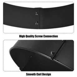 Costway 36 Inch Round Steel Fire Pit Ring Liner DIY Wood Burning Insert -Garden & Outdoors GUEST abb9a98e b146 43c2 93b6 3606db1d464e