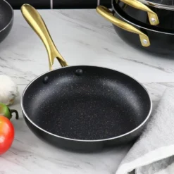 Gibson Home Ellsworth 8 Inch Aluminum Nonstick Frying Pan -Garden & Outdoors GUEST ac048265 e7e4 4082 92db f84eba768d06
