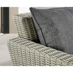 All-Weather Wicker Albany Outdoor Corner Sectional Sofa Gray - Alaterre Furniture -Garden & Outdoors GUEST adebda59 8d7d 4bf4 8208 243b341e13e1