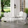 Griffith 3pc Outdoor Seating Set - White - Crosley -Garden & Outdoors GUEST af51af6c 1739 428b ac66 02fbec8b9135