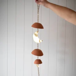 Moon Brass Terracotta & Metal Wall Hanging - Foreside Home & Garden -Garden & Outdoors GUEST aff3f7fc 79b6 4be5 ae1c ca0481b5d121