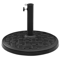 Rashida Round Lattice Weave Umbrella Stand - Saracina Home -Garden & Outdoors GUEST b0050dfe 8fb7 4e77 accf f96ab5cd7872