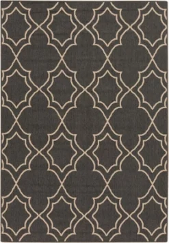 Mark & Day Liam Woven Indoor And Outdoor Area Rugs Black -Garden & Outdoors GUEST b13012ec 4dc1 4c5e bc4e 891a63d873a3