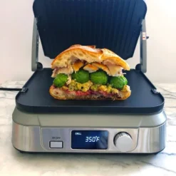 Cuisinart Griddler 5 - Stainless Steel - GR-5BP1 -Garden & Outdoors GUEST b14eea8d 7f6a 4524 996e cda29e9b03e0