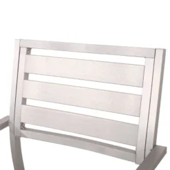 Cape Coral 5pc Aluminum & Tempered Glass Dining Set - Silver - Christopher Knight Home -Garden & Outdoors GUEST b2b1ed9a 474d 4e97 a9af 891a009a86c7