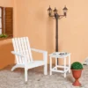 Costway 2PCS Patio Adirondack Chair Side Table Set Solid Wood Garden Deck White 1 Costway 2PCS Patio Adirondack Chair Side Table Set Solid Wood Garden Deck White -Garden & Outdoors GUEST b30b5a01 071c 480d a688 af23f720887c