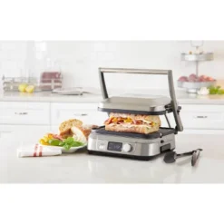 Cuisinart Griddler 5 - Stainless Steel - GR-5BP1 -Garden & Outdoors GUEST b413515c b618 4129 8a4e b848b12571ea