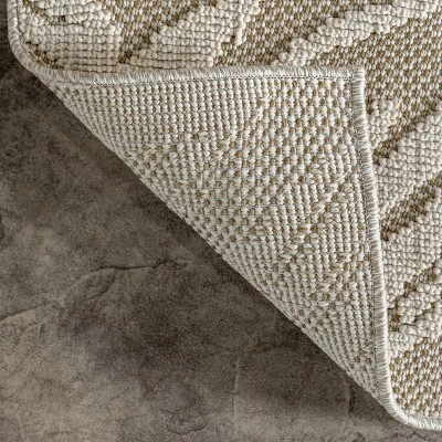 NuLOOM Leisa Abstract Swirls Indoor/Outdoor Patio Area Rug 8 NuLOOM Leisa Abstract Swirls Indoor/Outdoor Patio Area Rug - Image 6