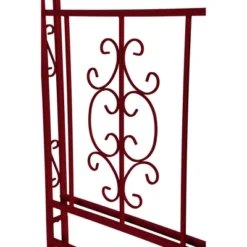 Evergreen Montebello Iron Garden Arbor, Americana Red- 53 X 84 X 23 Inches Fade And Weather Resistant Outdoor Decor 13 Evergreen Montebello Iron Garden Arbor, Americana Red- 53 X 84 X 23 Inches Fade And Weather Resistant Outdoor Decor -Garden & Outdoors GUEST b4c7f4b4 b170 4180 a100 0e7668eabfdf